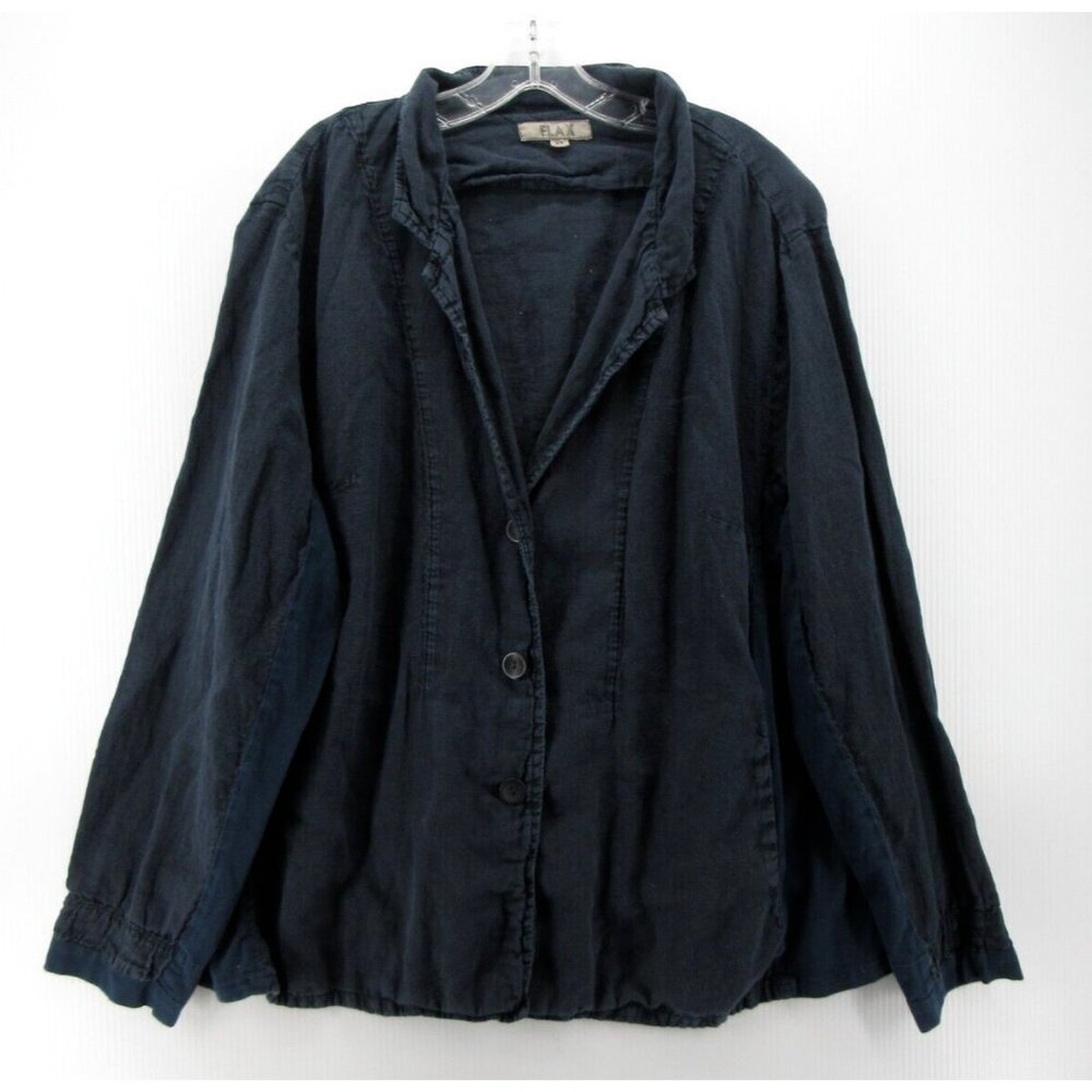 Flax Women's Navy Jacket